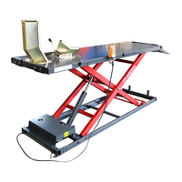 Plateforme élévatrice électrique 300 kg pour motos et VTT - Pont élévateur hydraulique avec télécommande