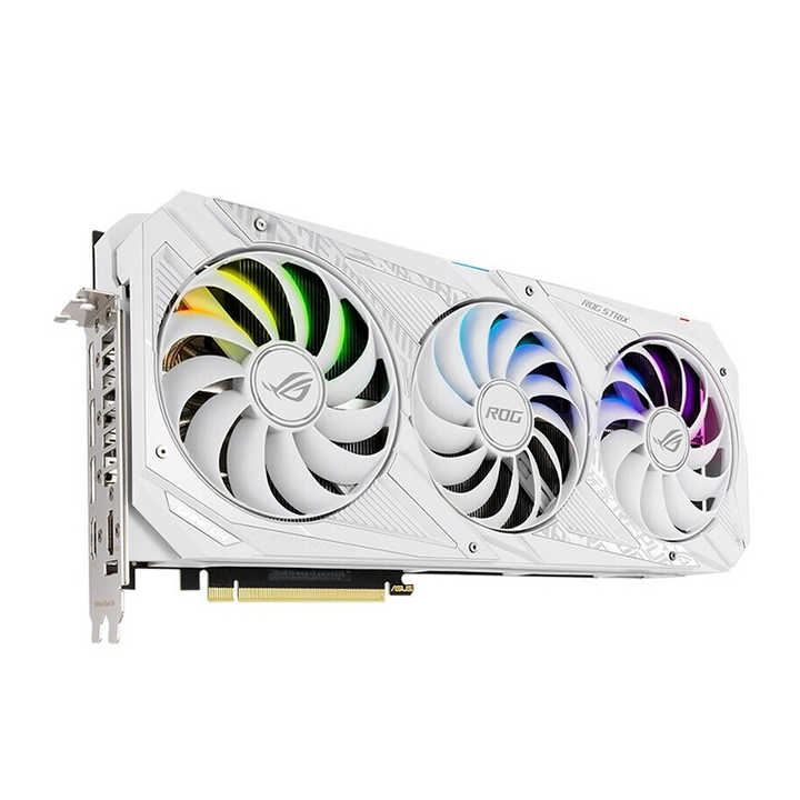中古】ASUS ROG-STRIX-RTX3090-O24G-WHITE｜グラフィックボード 