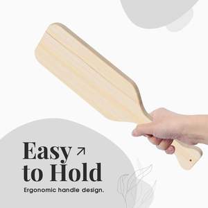 ที่กําหนดเองที่ยังไม่เสร็จไม้สนพายกรีก Fraternity ไม้พายแข็งสหายาไม้พาย - Product Image 3