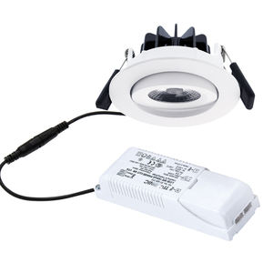 Foco de oro blanco plateado ángulo ajustable blanco LED <span class=keywords><strong>Lampra</strong></span> Downlight Ip44 Led luces redondas Led 6W 8W Cob empotrable Downlight - Product Image 5