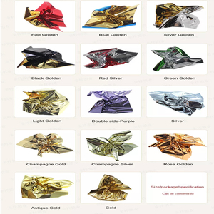 1000 p/túi 14x14cm Double-Side màu vàng lá lá Sheets đối với di động đồ nội thất trang trí nội thất - Product Image 3