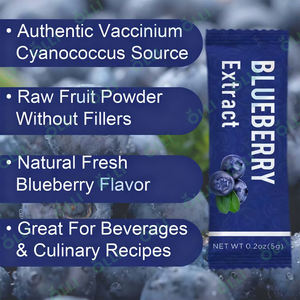OLLI bubuk buah Blueberry alami 100% bubuk Blueberry kering beku ekstrak Bluebery - Product Image 2
