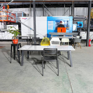 Silla de Exterior de Plástico Impermeable para Parque, Piscina, Resort y Alquiler Vacacional, Muebles de Fácil Mantenimiento - Product Image 5