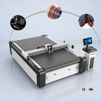 Máquina de Corte de Cuero Automática CNC con Cuchilla Oscilante para Cuero Genuino y PU, Solución de Corte Digital de Alta Precisión
