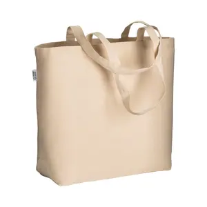 Borsa shopper in cotone biologico, merchandising sostenibile - Product Image 1