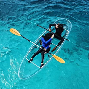 Kayak transparent double place <span class=keywords><strong>en</strong></span> polycarbonate pour la location <span class=keywords><strong>en</strong></span> station balnéaire - Product Image 3