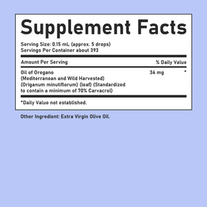 Hot Selling Oil Of Oregano 2 Fl Oz Herbal <b>Supplement</b> For Immune Support And Digestive Health - Product Image 2