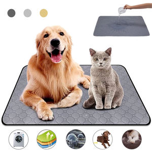 Extra Absorbant 5 Couches Matelassé Imperméable Chien Pipi Potty Pads Lavable Réutilisable Chiot M Incontinence Formation Pet Déchets Élimination - Product Image 1