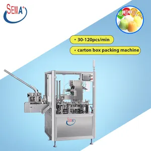 AUtomatic blister sachet bottle teeth paste tube hair dye tube carton box packing machine