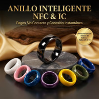 Bague Intelligente NFC en Céramique Blanc Brillant avec Puce NTAG216 Intégrée, Anti-Rayures, pour Paiement Intelligent, 5/6/7mm, Gravure Gratuite, En Stock, Vente en Gros