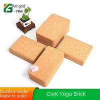 Bloc de yoga carré haute densité pour enfants, modèle minimaliste moderne YG-2409