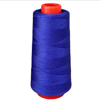 Perma Core Tex 40 60 80 105 120 haute ténacité teint fort épais coton pas cher Polyester Poly Jeans fil à coudre pour jean