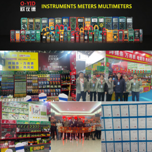 Multimètre numérique à <span class=keywords><strong>pince</strong></span> multifonction VC6018G, avec mesure automatique de la tension, de l'intensité, de la capacité et de la résistance - Product Image 6