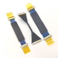 Câble d'assemblage LCD OEM 20 broches avec connecteur 20453-220t-03 vers HRS DF19-20S