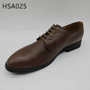 Chaussures de bureau pour hommes LXG, anti-rétrécissement, brillantes/mates, marron, faciles d'entretien, pour le personnel gouvernemental, HSA025 - Product Image 5