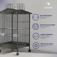 Plateau coulissant en métal anticorrosion pour un nettoyage facile, adapté aux petits oiseaux, aux perruches, aux calopsittes
