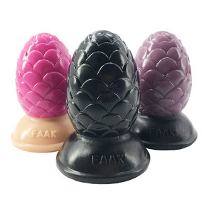 Faak 9.5Cm Realistische Siliconen Anale Dildo Met Zuignap Roze/Zwart/Koffie Levensechte Kegel Butt Plug Voor Dames - Product Image 5