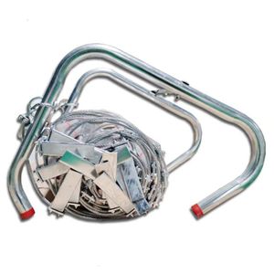 Échelle anti-incendie de 20M, échelle pliante en acier, échelles en alliage d'aluminium, outils de sécurité antidérapants de survie d'urgence - Product Image 2