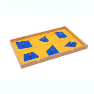 Juguetes educativos preescolares personalizados al por mayor de alta calidad mapas de rompecabezas de geografía Montessori de madera con gabinete para niños - Product Image 4