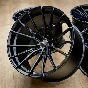 ล้อฟอร์จ XINLAI แบบหลายก้าน สีดำด้าน ขนาด 19 20 21 22 นิ้ว 5x114.3 5x112 5x120 สำหรับรถยนต์สมรรถนะสูง น้ำหนักเบา - Product Image 3
