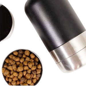 Custom logo 32oz 3 in 1 Stainless Steel Pet Feeder Insulated Vacuum Travel Portable <b>Dog</b> <b>Water</b> <b>Bottle</b> - Product Image 3