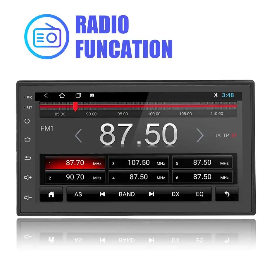 Car Radio Fm/am 2 Din Android 8.1 Car Multimedia Video Player 7" Universal 2DIN Stereo Radio GPS For Volkswagen Nissan Hyundai Kia Toyota LADA