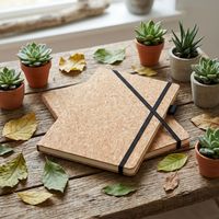 Nouvelle tendance, bloc-notes en papier écologique à base de grains de café, sans acide, A5, 160 pages, papier épais, sans transfert d'encre, bloc-notes de bureau, cadeaux