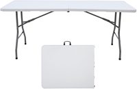 Tragbarer Klapptisch für Gartenparty Picknick Camping BBQ Dining Kitchen