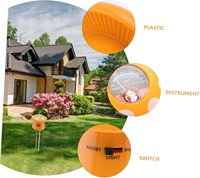Testeur de sol 3-en-1 : lumière, humidité, pH, induction physique, sans batterie, modèle 9F JD pour jardin, Chine