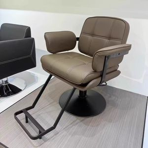 Fauteuil de coiffure inclinable en cuir PU avec pompe hydraulique pour salons de coiffure et barbiers – Vente en gros à prix réduit - Product Image 2
