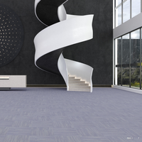 Moquette modulaire en nylon écologique de qualité supérieure, ignifuge et anti-salissure, disponible pour centre commercial, salle de formation, studio, dalles de moquette modulaires