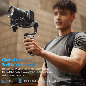 <span class=keywords><strong>Estabilizador</strong></span> de Gimbal para Cámara de Video CINEPEER <span class=keywords><strong>WEEBILL</strong></span> 3E, Portátil de <span class=keywords><strong>3</strong></span> Ejes, para Cámaras V5.<span class=keywords><strong>3</strong></span> con Batería de 2000 mAh - Product Image 2