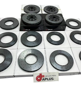 355mm * 25-28-32MM Rotores de disco de freno de combinación de cerámica de carbono trasero Aleaciones de alto carbono para Cayman para - Product Image 4