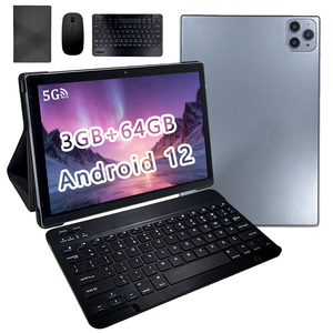 Nieuwe Trend 10 Inch WiFi 5G Dual SIM Tablet <span class=keywords><strong>2</strong></span>-in-1 Octa Core MTK Android 12 1280*800 IPS 3GB RAM 64GB ROM GSM Zakelijke Tablet PC - Product Image 4