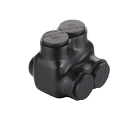Connecteurs multi-prises isolés UL QMS-S250-2 à entrée simple face, connecteurs de câbles électriques noirs UL NON-UL