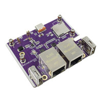 Raspberry Pi Zero 2W Papan Ekspansi Port Ganda USB HUB Dock Ekspansi Modul Hub Ethernet RJ45