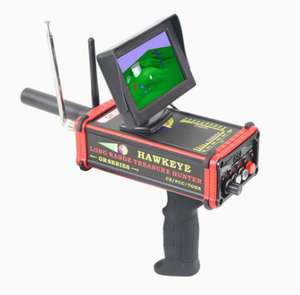 เครื่องตรวจจับโลหะใต้ดินระยะไกล HAWKEYE GR-1000 Plus สำหรับทองคำ เงิน ทองแดง <span class=keywords><strong>เพชร</strong></span> พร้อมความลึก 16 เมตร และหน้าจอแสดงผลแบบเรียลไทม์ - Product Image 1