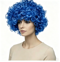 Perruque synthétique courte bouclée et volumineuse pour femmes, perruque de cheveux naturelle et tendance pour les occasions quotidiennes, les fêtes et le cosplay