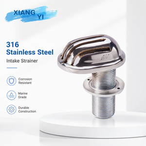 Nouveau filtre d'admission traversant le coque en acier inoxydable poli miroir, matériel marin 3/4'' pour yacht et bateau de pêche TMH Taiwan - Product Image 6