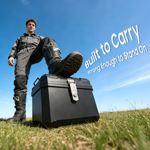 ABS E Scooter <b>Box</b> Large Capacity <b>Waterproof</b> Trunk for Scooter Independently Installable with Disassembled Design - Product Image 5