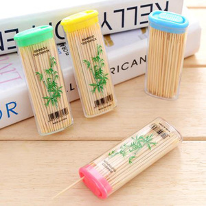 Direct supply of portable bamboo <b>toothpicks</b> shaped like lighters for travel, wholesale available for street vendors. - Product Image 3