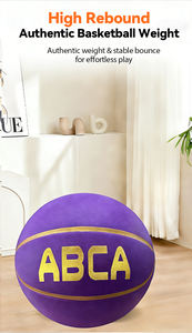 Pallone da Basket in Schiuma PU Morbido, Leggero, per Allenamento, Attrezzatura per Pratica Indoor, Palestra, Scuola, Sport Giovanili - Product Image 4