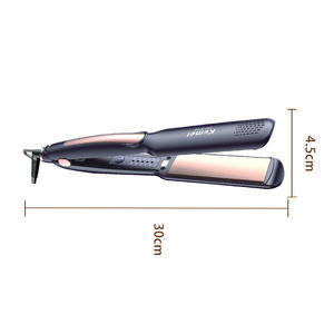 Plancha de pelo eléctrica Kernel con placa ancha, calentamiento rápido, calidad profesional, multiestilizador para alisar y rizar. - Product Image 4