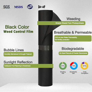 <span class=keywords><strong>Weed</strong></span> Kiểm Soát Cảnh Quan Vải Bền Thấm Thân Thiện Với Môi Không Dệt PP Vải Cho Nông Nghiệp Trang Trại Vườn Trái Cây Rau Sử Dụng - Product Image 3