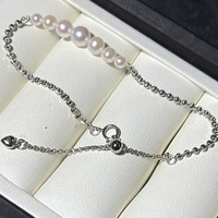 Ensemble de bracelets en perles pour femmes, chaîne d'extension, faits à la main, hypoallergéniques, résistants au ternissement, minimalistes, délicats, pour fêtes et anniversaires, livraison rapide