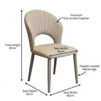 Chaises de salle à manger de luxe de style nordique, ensembles de salle à manger pour la maison, chaises de salle à manger de style français, fauteuils et chaises de coiffeuse pour chambre à coucher