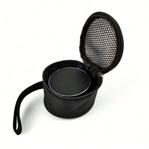 <b>Small</b> Soft Mesh EVA Audio Bag Outdoor Travel Portable Digital Audio Player Carrying Bag Audio <b>Speakers</b> Case - Product Image 5