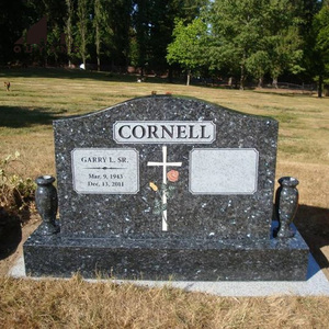 Pierre tombale en granit noir sur mesure, prix de gros, QUYANG - Product Image 3