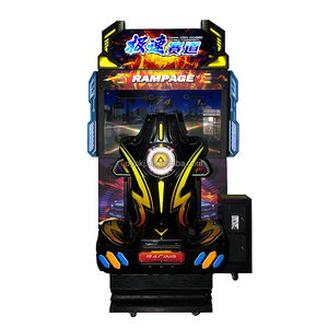 Trung Quốc nóng bán siêu xe trong nhà đồng tiền hoạt động trẻ em xe đua trò chơi Arcade đua thể thao Arcade xe trò chơi video máy để bán - Product Image 3