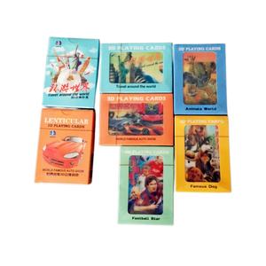 3D Ultra durevole lenticolari carte da gioco 3D poker tarocchi stampa 3d set di carte - Product Image 5